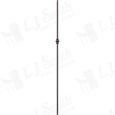 L.J. Smith 1/2" Hollow Iron Baluster · LIH-KW1KNUC44-ORC — stair parts selection with LeviArs Design & Remodeling