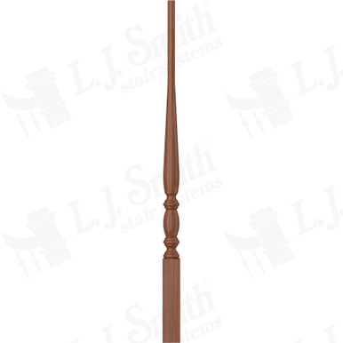 L.J. Smith 1-3/4" Pin Top Baluster · LJ-2111-C 34 — stair parts selection with LeviArs Design & Remodeling