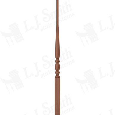 L.J. Smith 1-3/4" Pin Top Baluster · LJ-2111-C 38 — stair parts selection with LeviArs Design & Remodeling