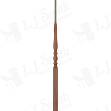 L.J. Smith 1-3/4" Pin Top Baluster · LJ-2111-C 42 — stair parts selection with LeviArs Design & Remodeling
