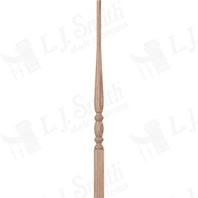 L.J. Smith 1-3/4" Pin Top Baluster · LJ-2111-HK 34 — stair parts selection with LeviArs Design & Remodeling