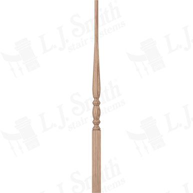 L.J. Smith 1-3/4" Pin Top Baluster · LJ-2111-HK 38 — stair parts selection with LeviArs Design & Remodeling