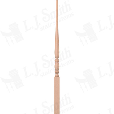 L.J. Smith 1-3/4" Pin Top Baluster · LJ-2111-HM 38 — stair parts selection with LeviArs Design & Remodeling