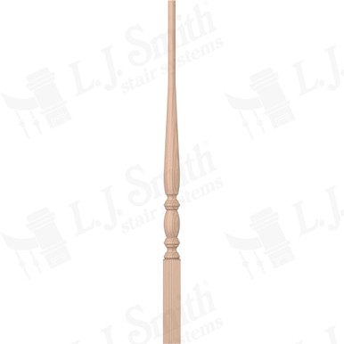 L.J. Smith 1-3/4" Pin Top Baluster · LJ-2111-M 34 — stair parts selection with LeviArs Design & Remodeling
