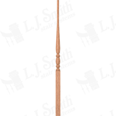 L.J. Smith 1-3/4" Pin Top Baluster · LJ-2111-O 42 — stair parts selection with LeviArs Design & Remodeling