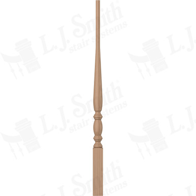 L.J. Smith 1-3/4" Pin Top Baluster · LJ-2111-P 34 — stair parts selection with LeviArs Design & Remodeling