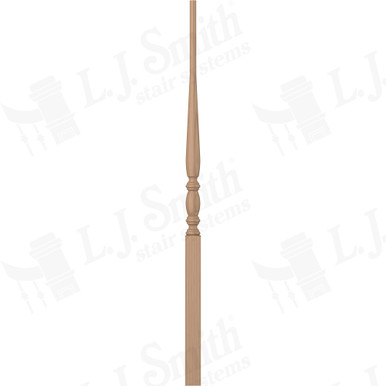 L.J. Smith 1-3/4" Pin Top Baluster · LJ-2111-P 42 — stair parts selection with LeviArs Design & Remodeling