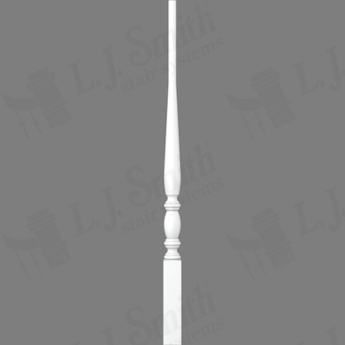 L.J. Smith 1-3/4" Pin Top Baluster · LJ-2111-PRG 34 — stair parts selection with LeviArs Design & Remodeling