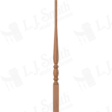 L.J. Smith 1-3/4" Pin Top Baluster · LJ-2111-WO 34 — stair parts selection with LeviArs Design & Remodeling