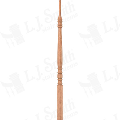 L.J. Smith 1-3/4" Pin Top Baluster · LJ-5300-O 38 — stair parts selection with LeviArs Design & Remodeling