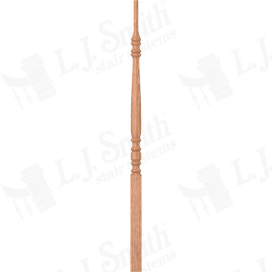 L.J. Smith 1-3/4" Pin Top Baluster · LJ-5300-O 42 — stair parts selection with LeviArs Design & Remodeling