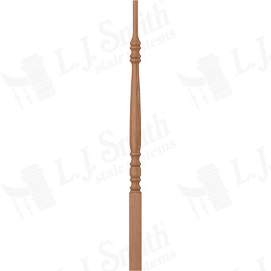 L.J. Smith 1-3/4" Pin Top Baluster · LJ-5300-WO 38 — stair parts selection with LeviArs Design & Remodeling