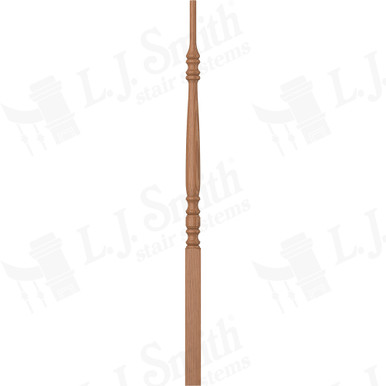 L.J. Smith 1-3/4" Pin Top Baluster · LJ-5300-WO 42 — stair parts selection with LeviArs Design & Remodeling