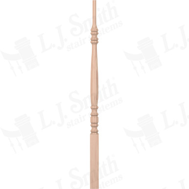 L.J. Smith 1-3/4" Pin Top Baluster · LJ-53008-B 38 — stair parts selection with LeviArs Design & Remodeling