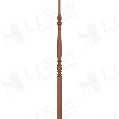 L.J. Smith 1-3/4" Pin Top Baluster · LJ-53008-C 42 — stair parts selection with LeviArs Design & Remodeling