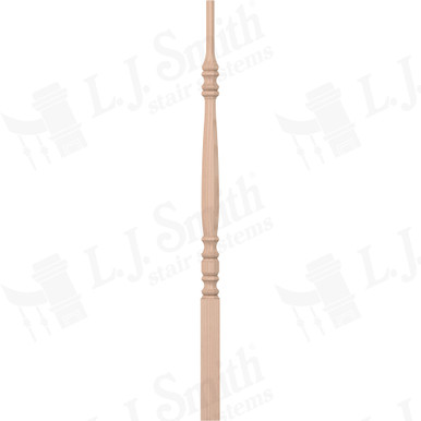 L.J. Smith 1-3/4" Pin Top Baluster · LJ-53008-M 38 — stair parts selection with LeviArs Design & Remodeling