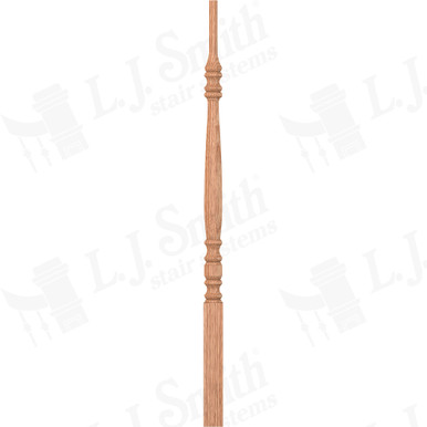 L.J. Smith 1-3/4" Pin Top Baluster · LJ-53008-O 38 — stair parts selection with LeviArs Design & Remodeling