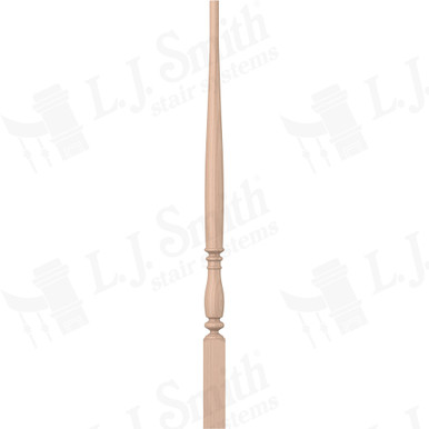 L.J. Smith 1-3/4" Pin Top Baluster · LJ-5V15-M 34 — stair parts selection with LeviArs Design & Remodeling