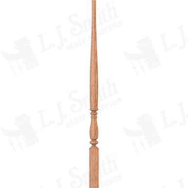 L.J. Smith 1-3/4" Pin Top Baluster · LJ-5V15-O 34 — stair parts selection with LeviArs Design & Remodeling