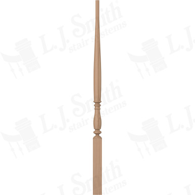 L.J. Smith 1-3/4" Pin Top Baluster · LJ-5V15-P 38 — stair parts selection with LeviArs Design & Remodeling