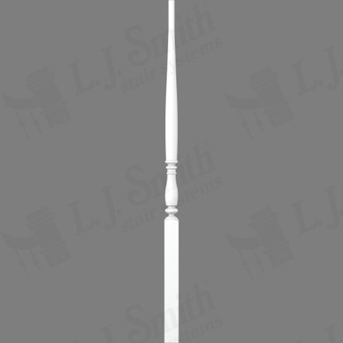 L.J. Smith 1-3/4" Pin Top Baluster · LJ-5V15-PRG 42 — stair parts selection with LeviArs Design & Remodeling