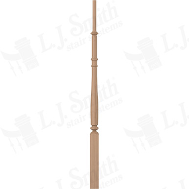 L.J. Smith 1-3/4" Pin Top Baluster · LJ-5V35-P 38 — stair parts selection with LeviArs Design & Remodeling