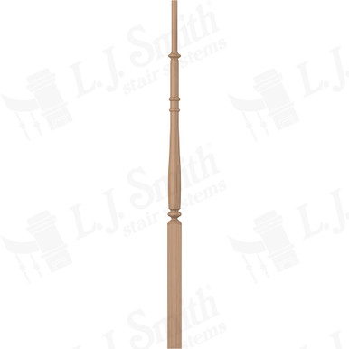 L.J. Smith 1-3/4" Pin Top Baluster · LJ-5V35-P 42 — stair parts selection with LeviArs Design & Remodeling