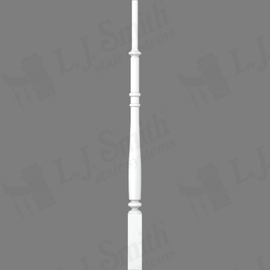 L.J. Smith 1-3/4" Pin Top Baluster · LJ-5V35-PRG 34 — stair parts selection with LeviArs Design & Remodeling