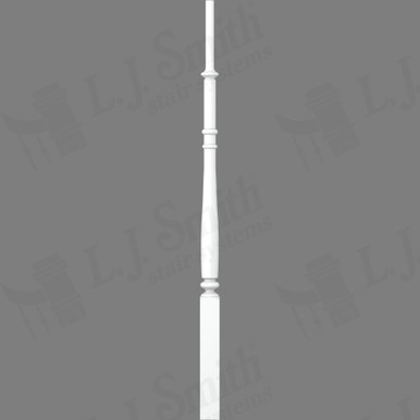 L.J. Smith 1-3/4" Pin Top Baluster · LJ-5V35-PRG 38 — stair parts selection with LeviArs Design & Remodeling