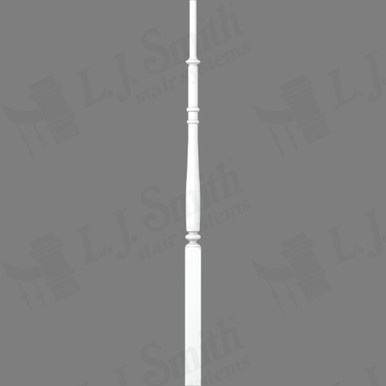 L.J. Smith 1-3/4" Pin Top Baluster · LJ-5V35-PRG 42 — stair parts selection with LeviArs Design & Remodeling