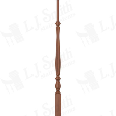 L.J. Smith 1-3/4" Pin Top Baluster · LJB-2915-C 34 — stair parts selection with LeviArs Design & Remodeling
