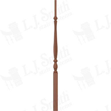 L.J. Smith 1-3/4" Pin Top Baluster · LJB-2915-C 42 — stair parts selection with LeviArs Design & Remodeling