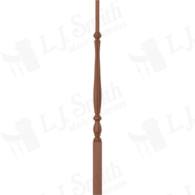 L.J. Smith 1-3/4" Pin Top Baluster · LJB-2915-HC 38 — stair parts selection with LeviArs Design & Remodeling
