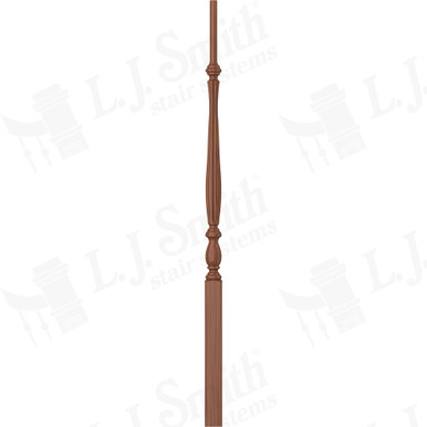 L.J. Smith 1-3/4" Pin Top Baluster · LJB-2915-HC 42 — stair parts selection with LeviArs Design & Remodeling