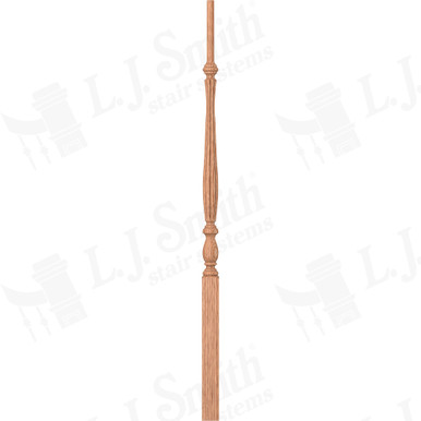 L.J. Smith 1-3/4" Pin Top Baluster · LJB-2915-O 42 — stair parts selection with LeviArs Design & Remodeling
