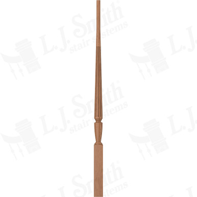 L.J. Smith 1-3/4" Pin Top Baluster · LJF-2015-WO 38 — stair parts selection with LeviArs Design & Remodeling
