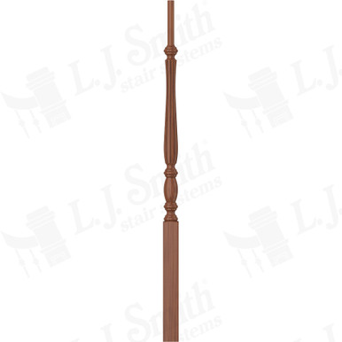 L.J. Smith 1-3/4" Pin Top Baluster · LJF-2115-C 38 — stair parts selection with LeviArs Design & Remodeling