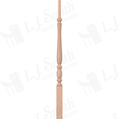 L.J. Smith 1-3/4" Pin Top Baluster · LJF-2115-HM 34 — stair parts selection with LeviArs Design & Remodeling