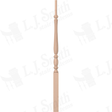L.J. Smith 1-3/4" Pin Top Baluster · LJF-2115-M 38 — stair parts selection with LeviArs Design & Remodeling