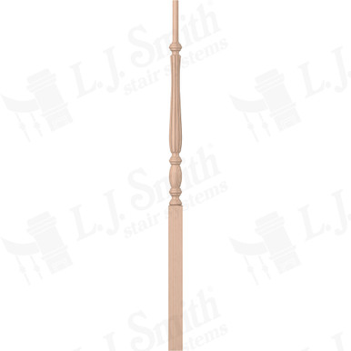 L.J. Smith 1-3/4" Pin Top Baluster · LJF-2115-M 42 — stair parts selection with LeviArs Design & Remodeling