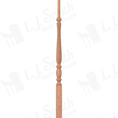 L.J. Smith 1-3/4" Pin Top Baluster · LJF-2115-O 34 — stair parts selection with LeviArs Design & Remodeling