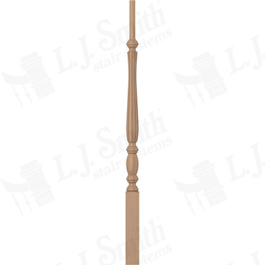 L.J. Smith 1-3/4" Pin Top Baluster · LJF-2115-P 34 — stair parts selection with LeviArs Design & Remodeling