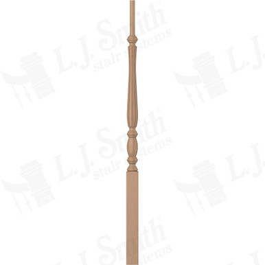 L.J. Smith 1-3/4" Pin Top Baluster · LJF-2115-P 38 — stair parts selection with LeviArs Design & Remodeling
