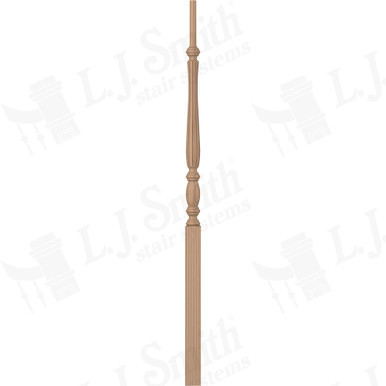 L.J. Smith 1-3/4" Pin Top Baluster · LJF-2115-P 42 — stair parts selection with LeviArs Design & Remodeling