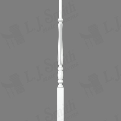 L.J. Smith 1-3/4" Pin Top Baluster · LJF-2115-PRG 34 — stair parts selection with LeviArs Design & Remodeling