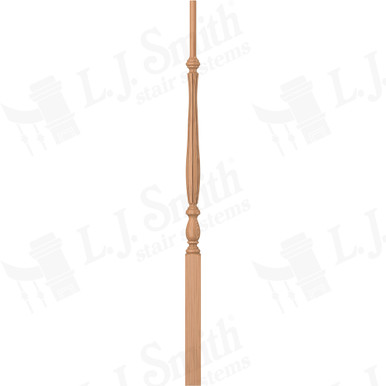L.J. Smith 1-3/4" Pin Top Baluster · LJF-2915-AL 42 — stair parts selection with LeviArs Design & Remodeling