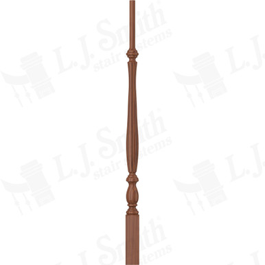 L.J. Smith 1-3/4" Pin Top Baluster · LJF-2915-C 34 — stair parts selection with LeviArs Design & Remodeling