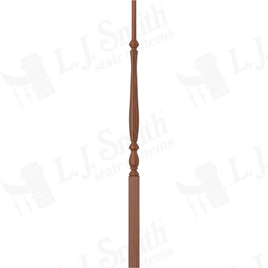 L.J. Smith 1-3/4" Pin Top Baluster · LJF-2915-C 42 — stair parts selection with LeviArs Design & Remodeling