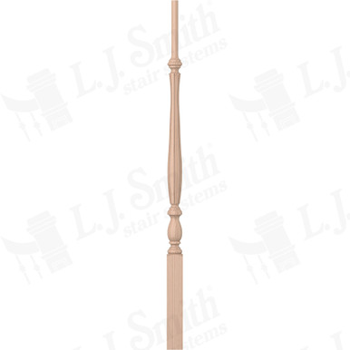L.J. Smith 1-3/4" Pin Top Baluster · LJF-2915-M 38 — stair parts selection with LeviArs Design & Remodeling