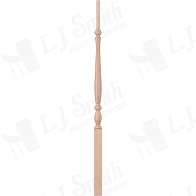 L.J. Smith 1-3/4" Pin Top Baluster · LJF-2915-M 42 — stair parts selection with LeviArs Design & Remodeling